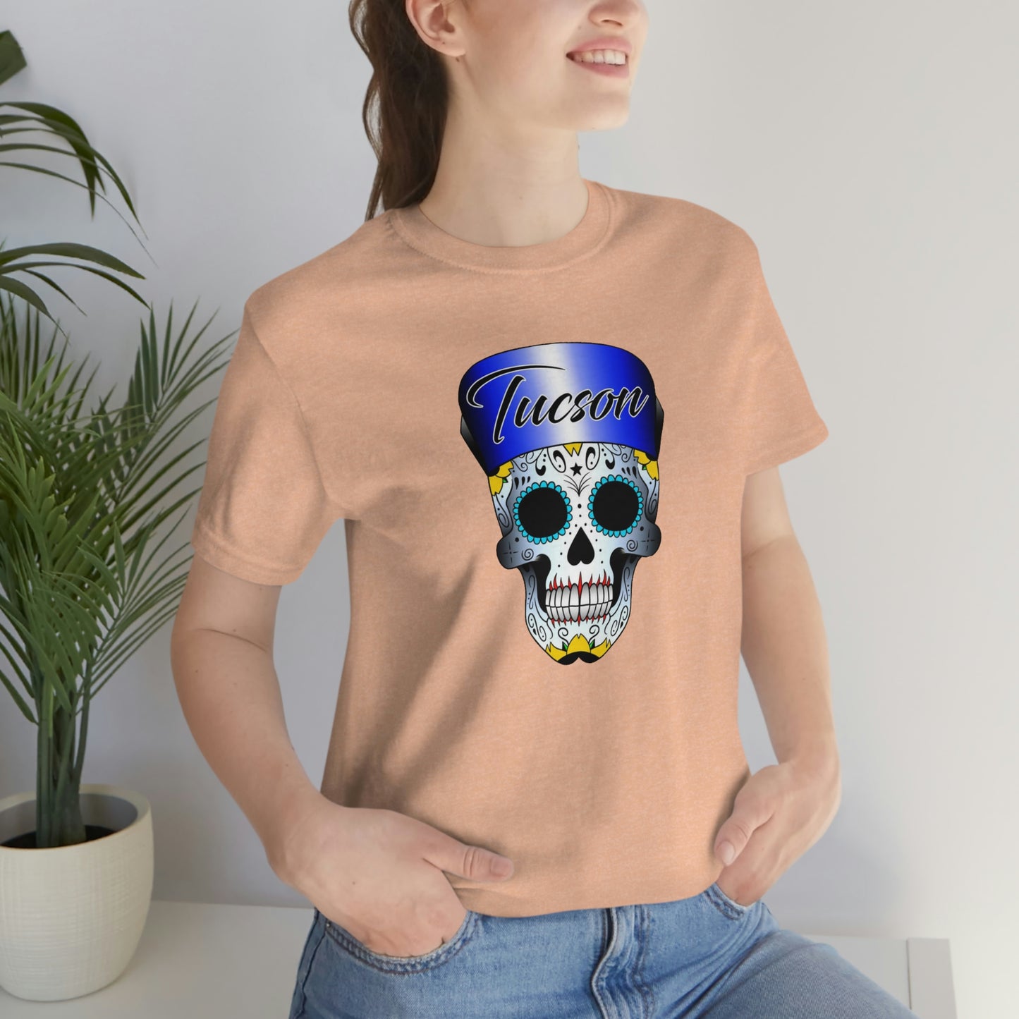 Tucson Skull Unisex Jersey Short Sleeve Tee