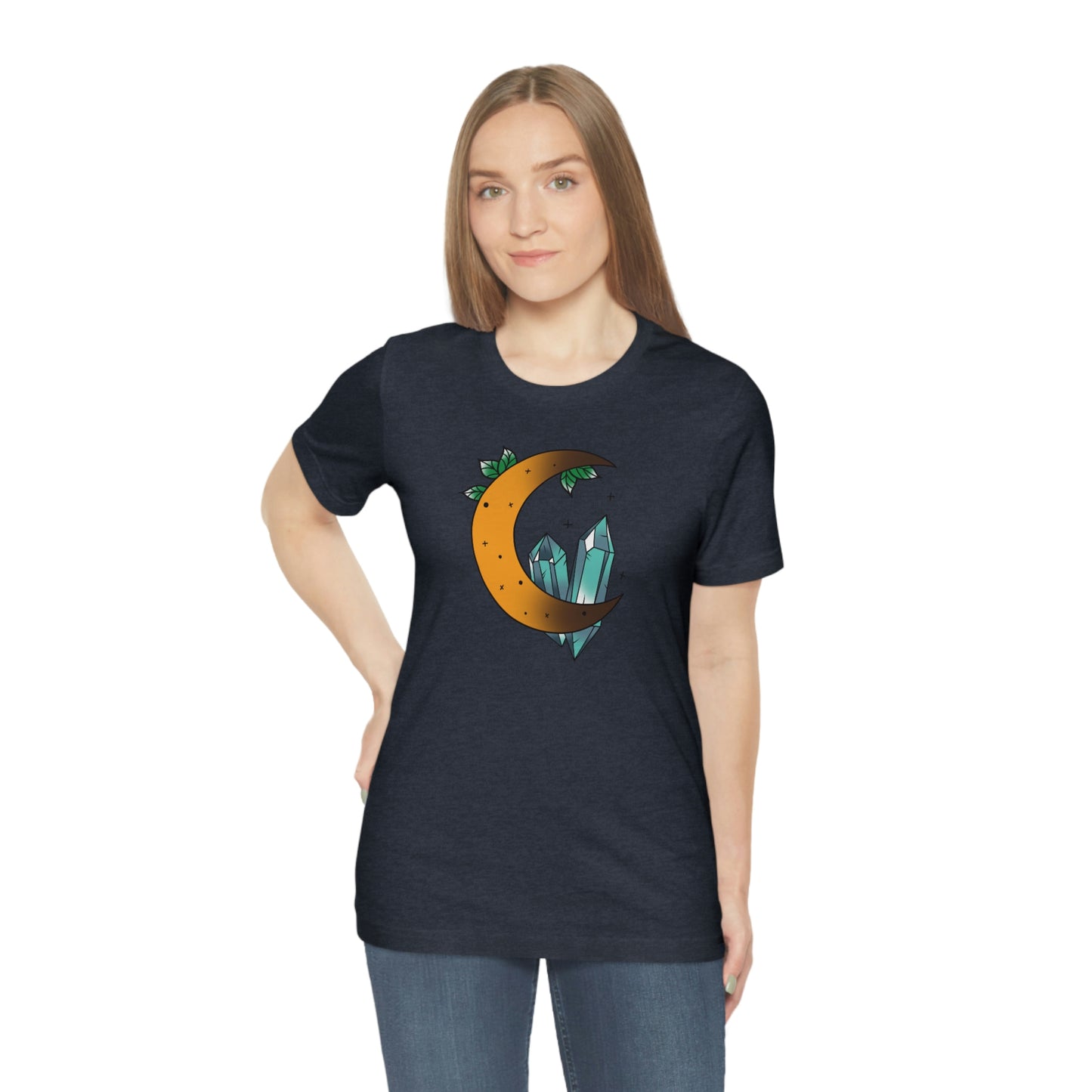 Blue Crystal Unisex Jersey Short Sleeve Tee