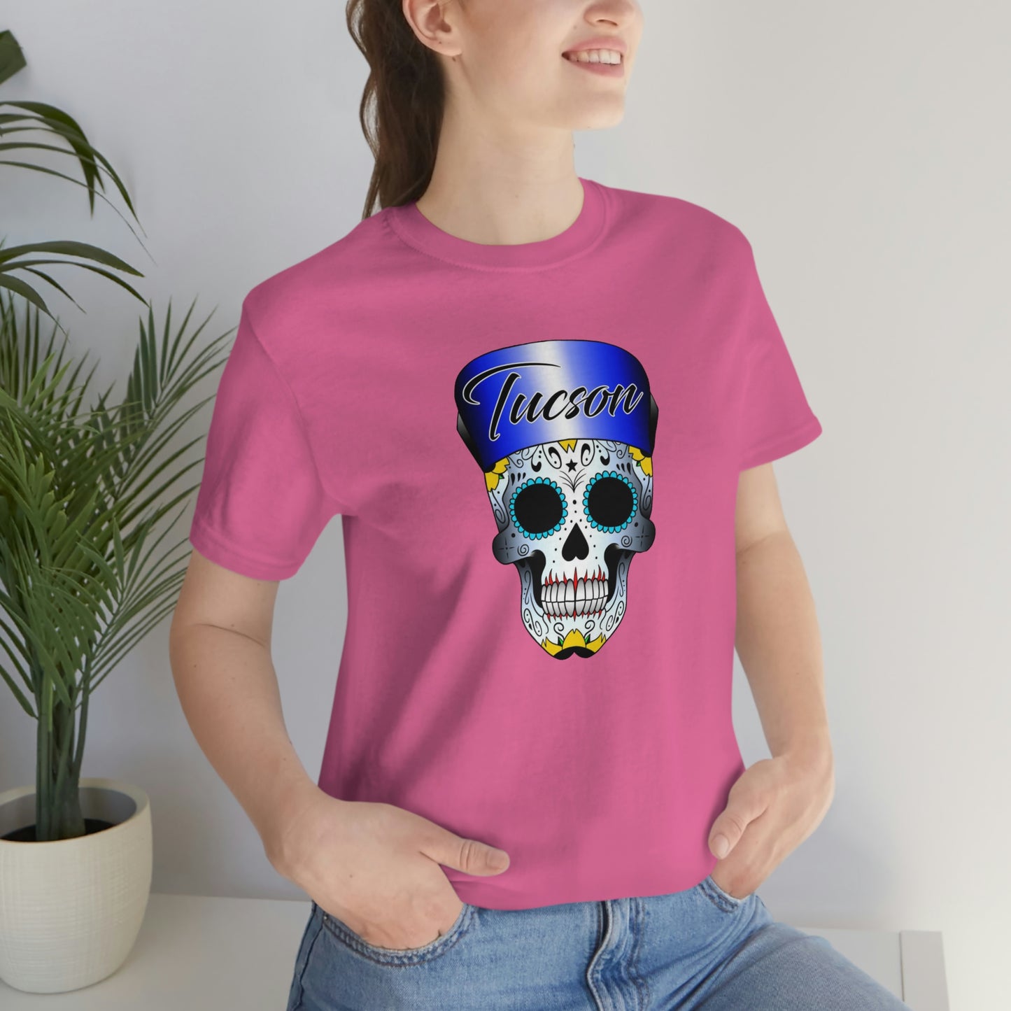 Tucson Skull Unisex Jersey Short Sleeve Tee