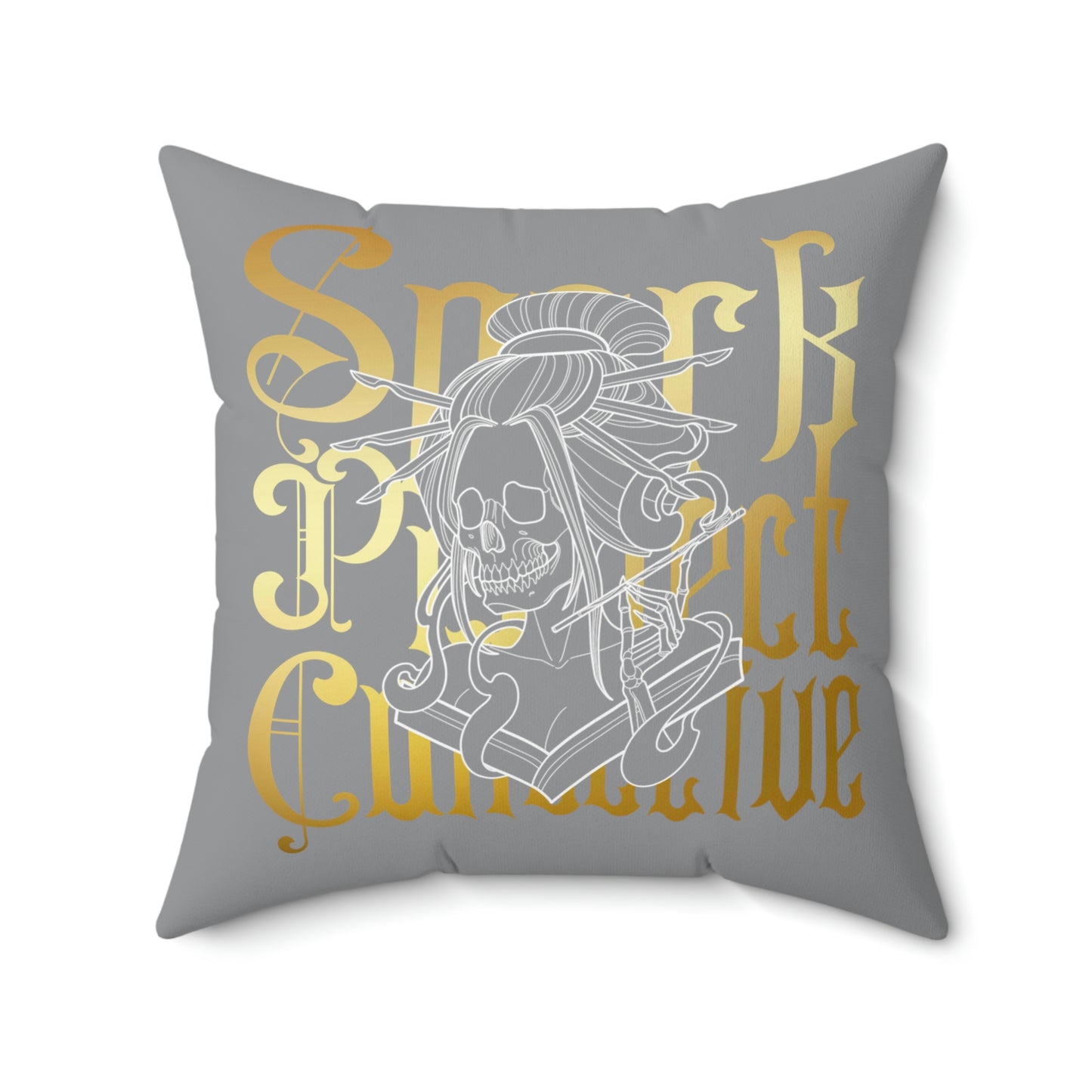 Zero - Japanese Spark Spun Polyester Square Pillow