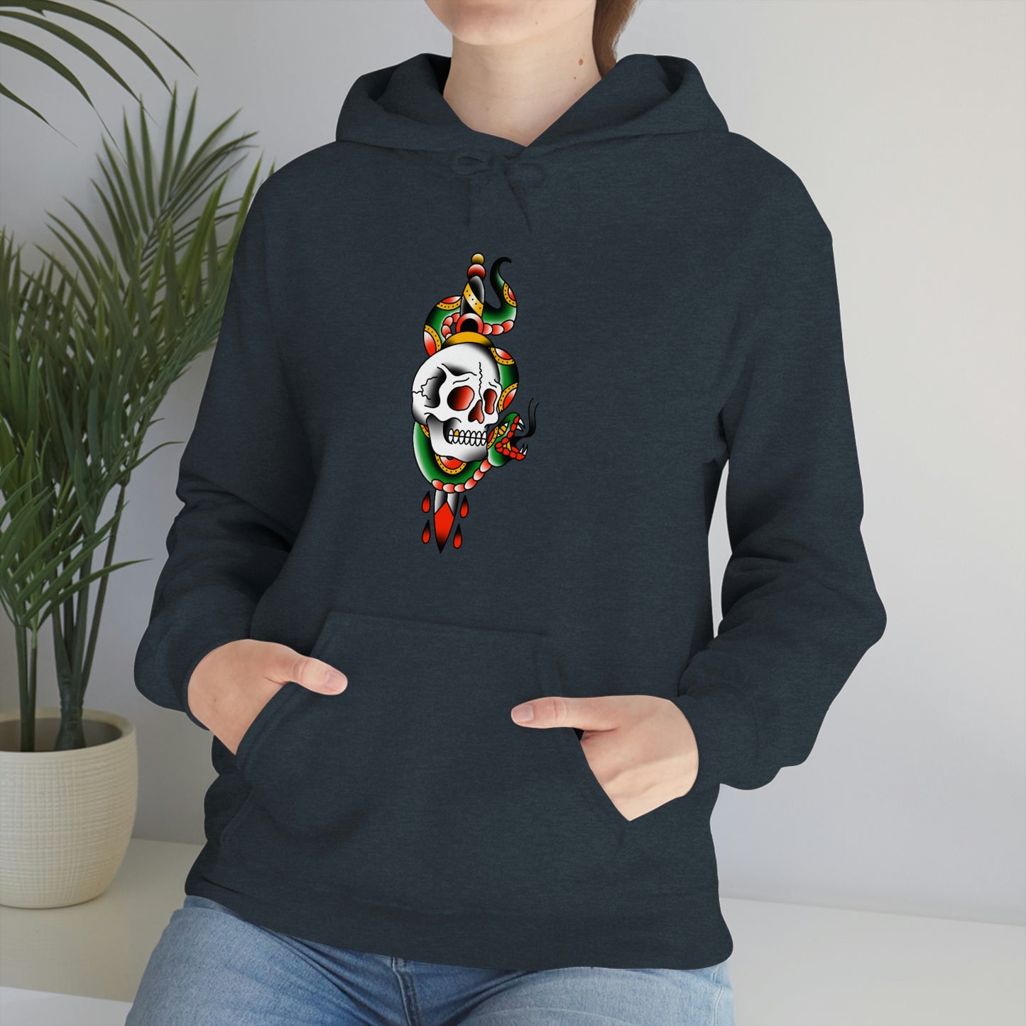 Snake and Dagger Unisex Heavy Blend™ Hooded Sweatshirt