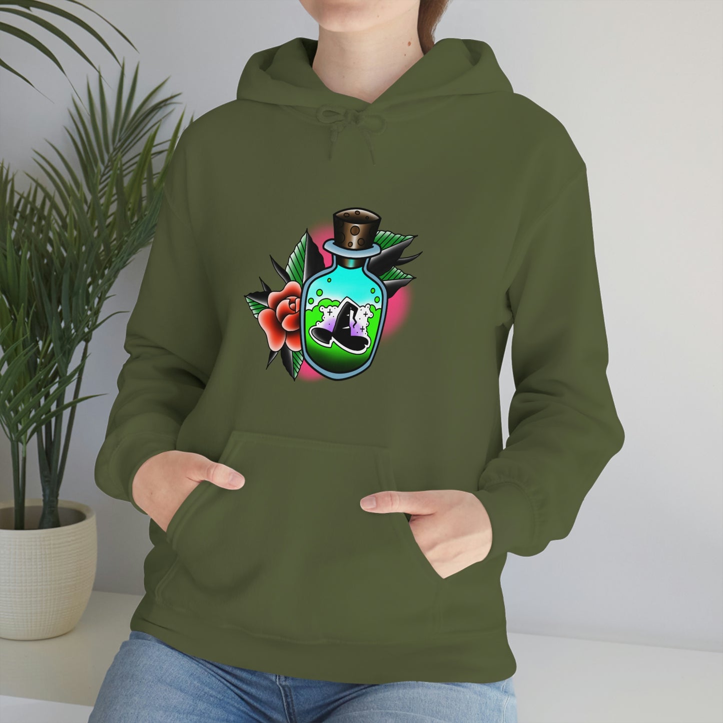 Witch Potion Unisex Heavy Blend™ Hooded Sweatshirt