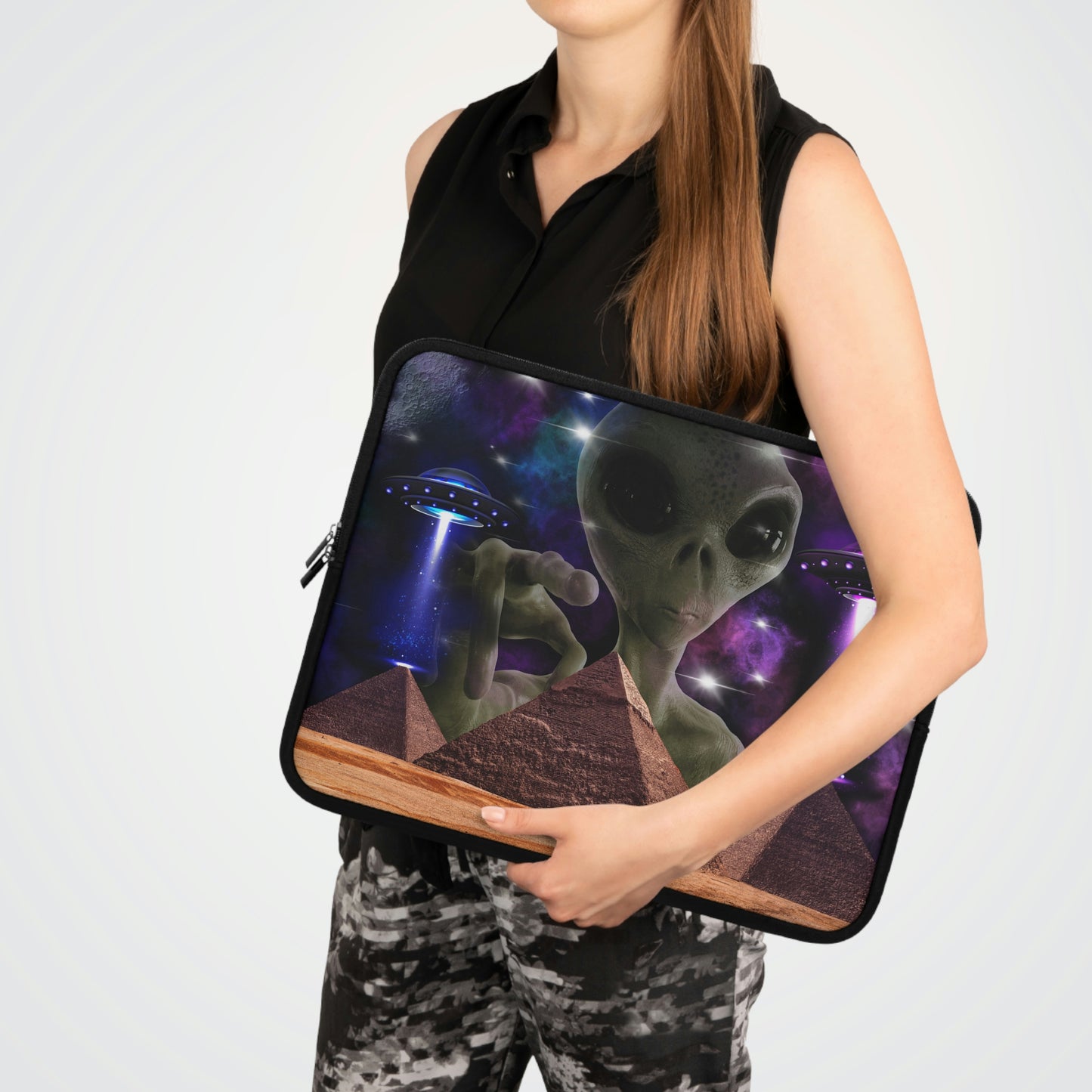 Alien Invasion Laptop Sleeve