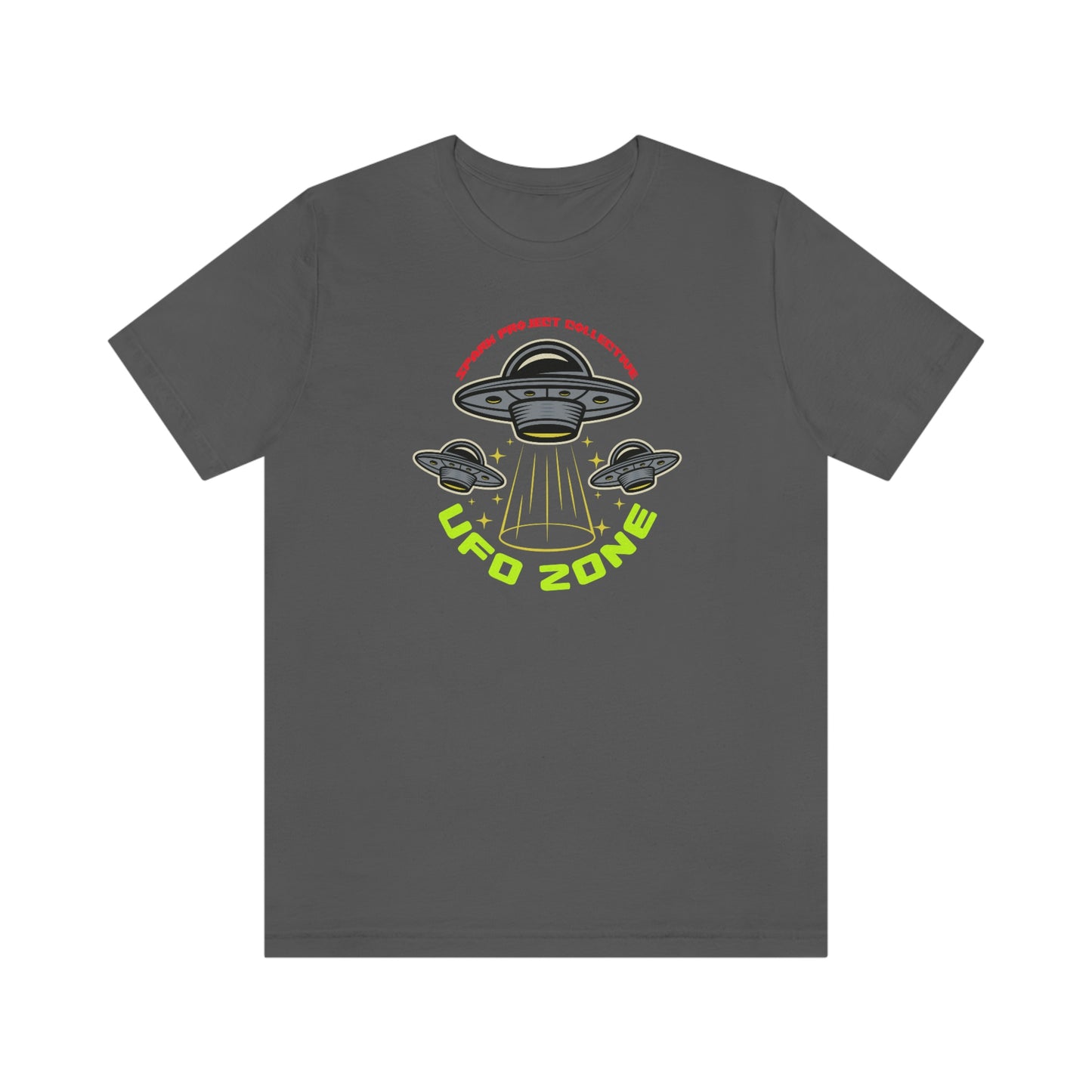 UFO Zone unisex jersey short sleeve tee