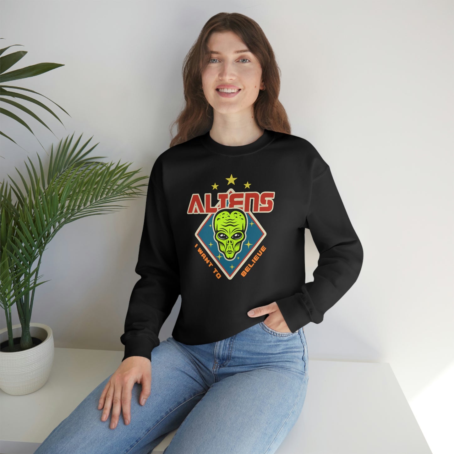 Aliens Dark unisex heavy blend crewneck sweatshirt