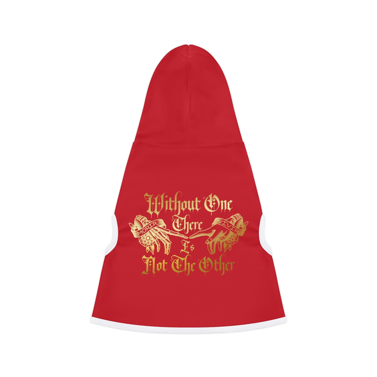 Without One There Is Not The Other Red Dog Hoodie