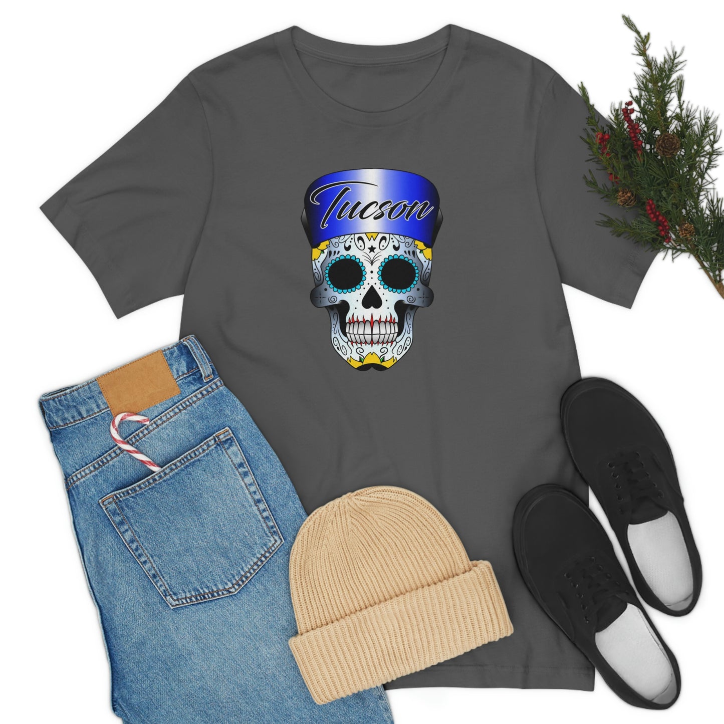 Tucson Skull Unisex Jersey Short Sleeve Tee