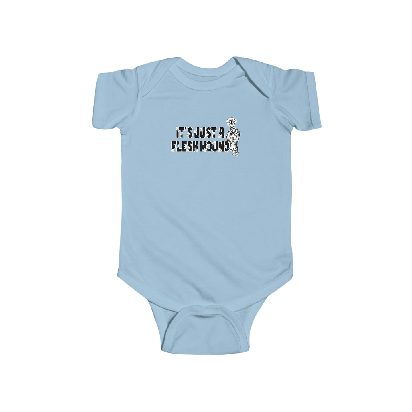 Just A Flesh Wound Infant Fine Jersey Bodysuit