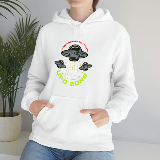 UFO Zone Unisex Heavy Blend™ Hooded Sweatshirt