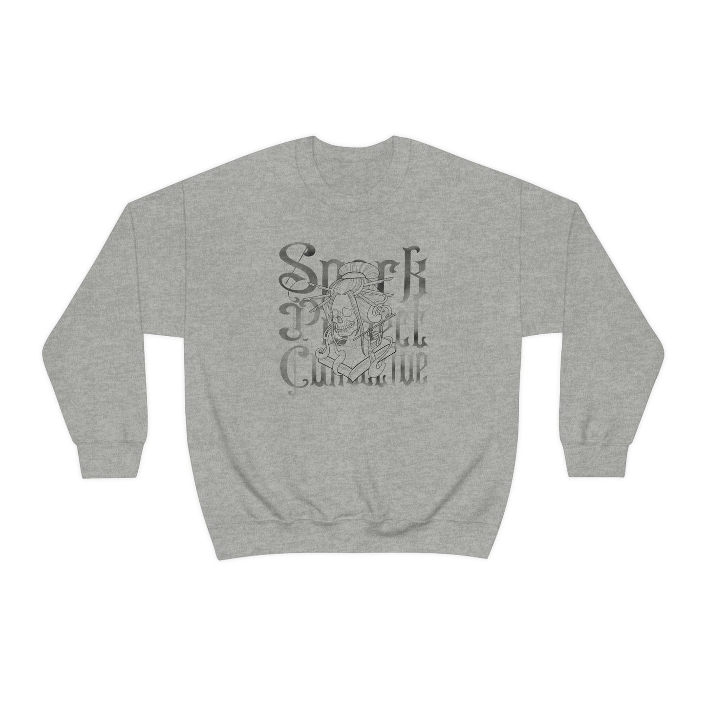 Japanese Spark Black Font unisex heavy blend crewneck sweatshirt