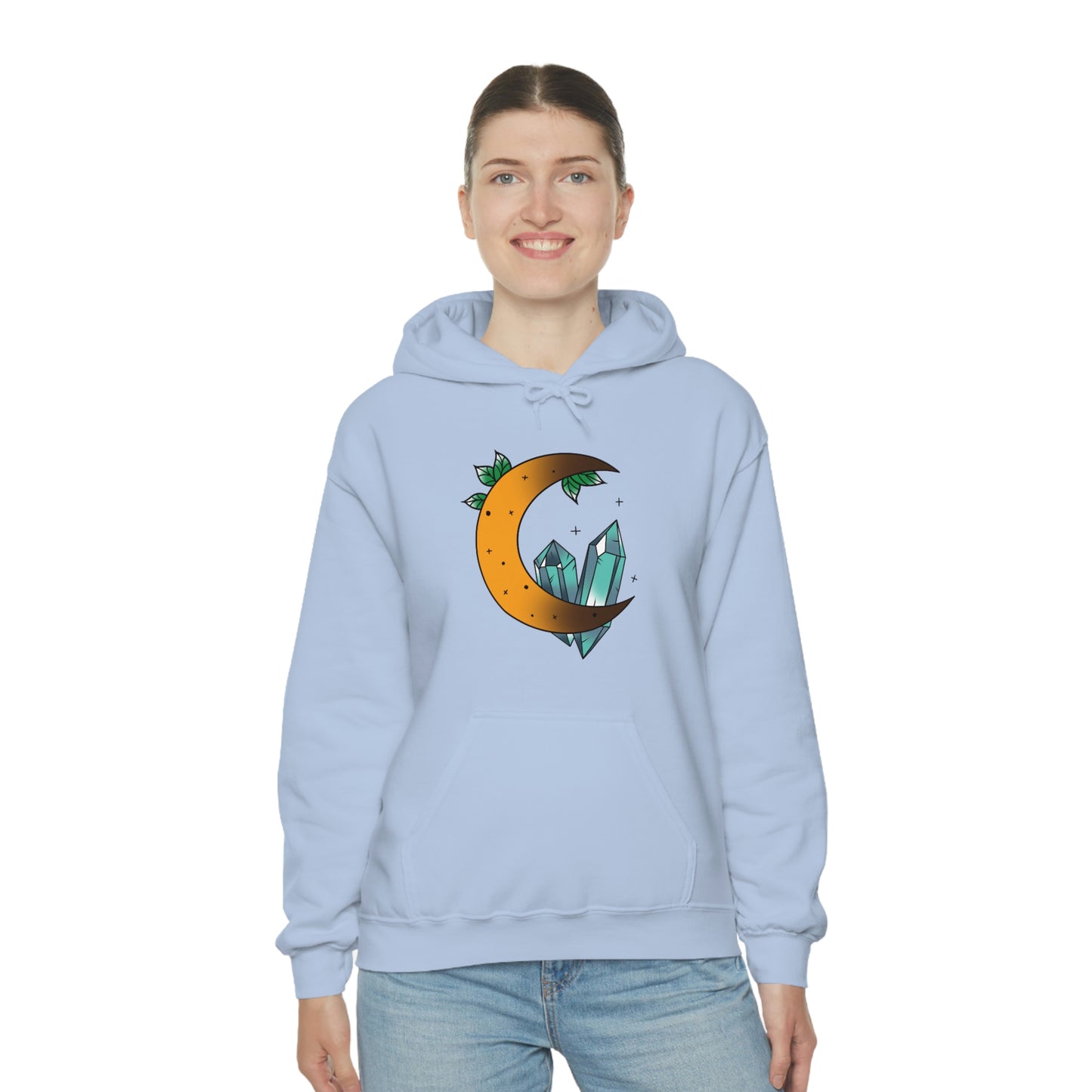 Blue Crystal Unisex Heavy Blend™ Hooded Sweatshirt