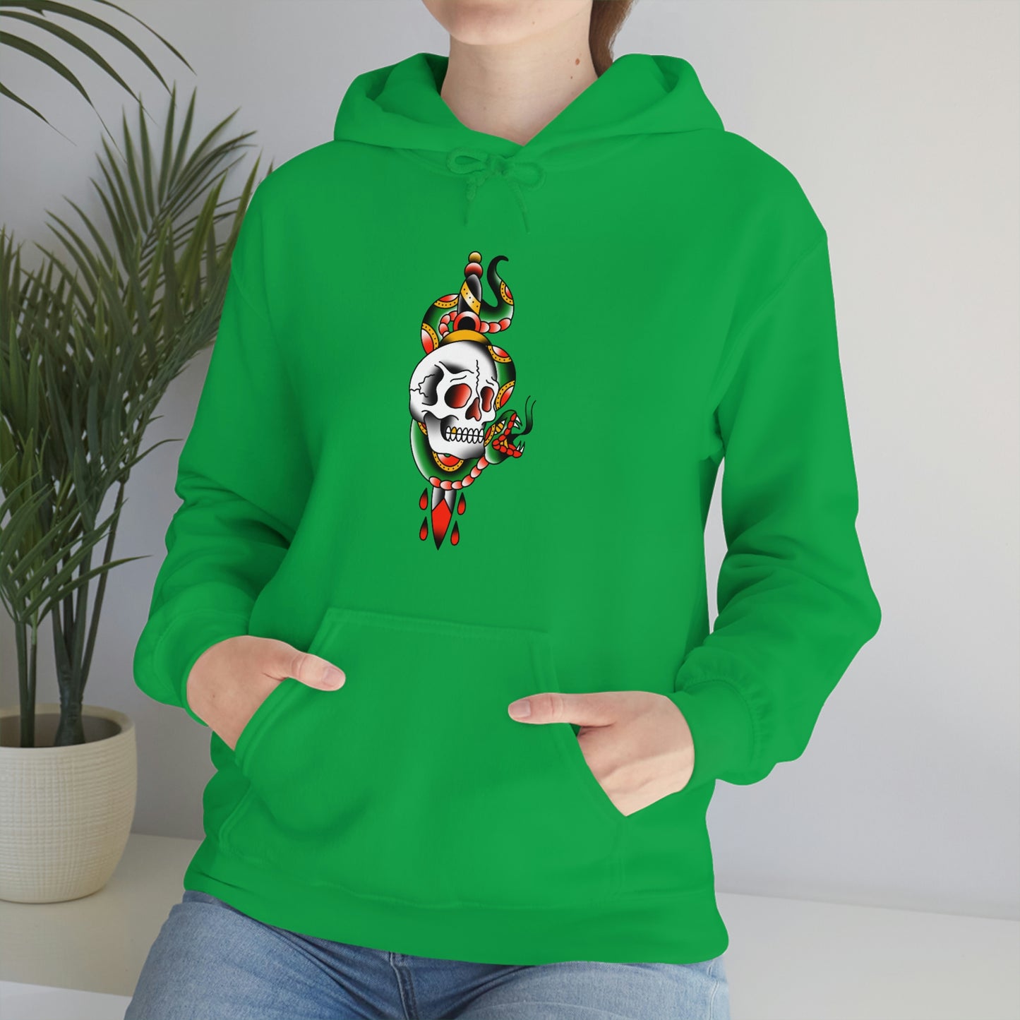 Snake and Dagger Unisex Heavy Blend™ Hooded Sweatshirt