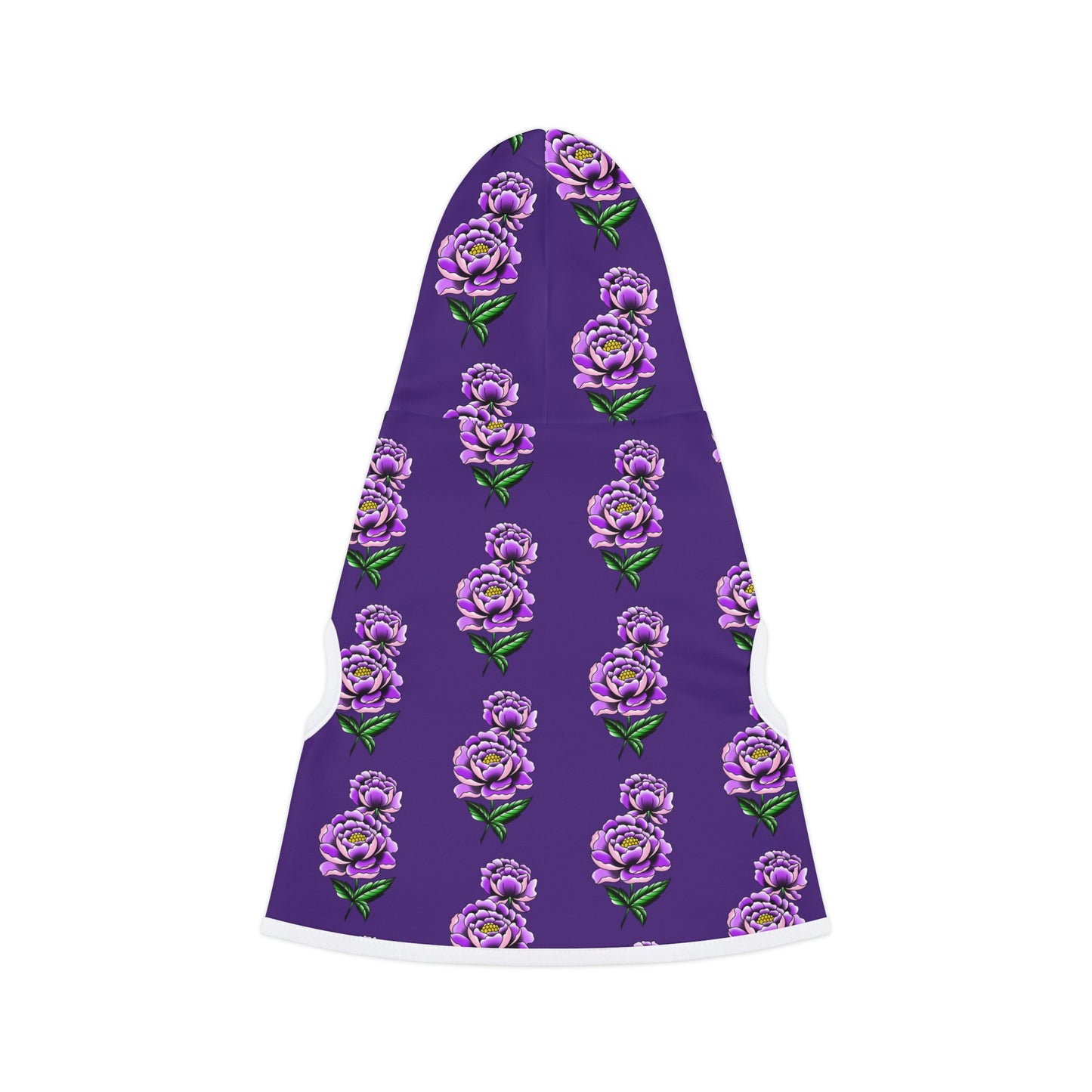 Flower Pattern Dog Hoodie