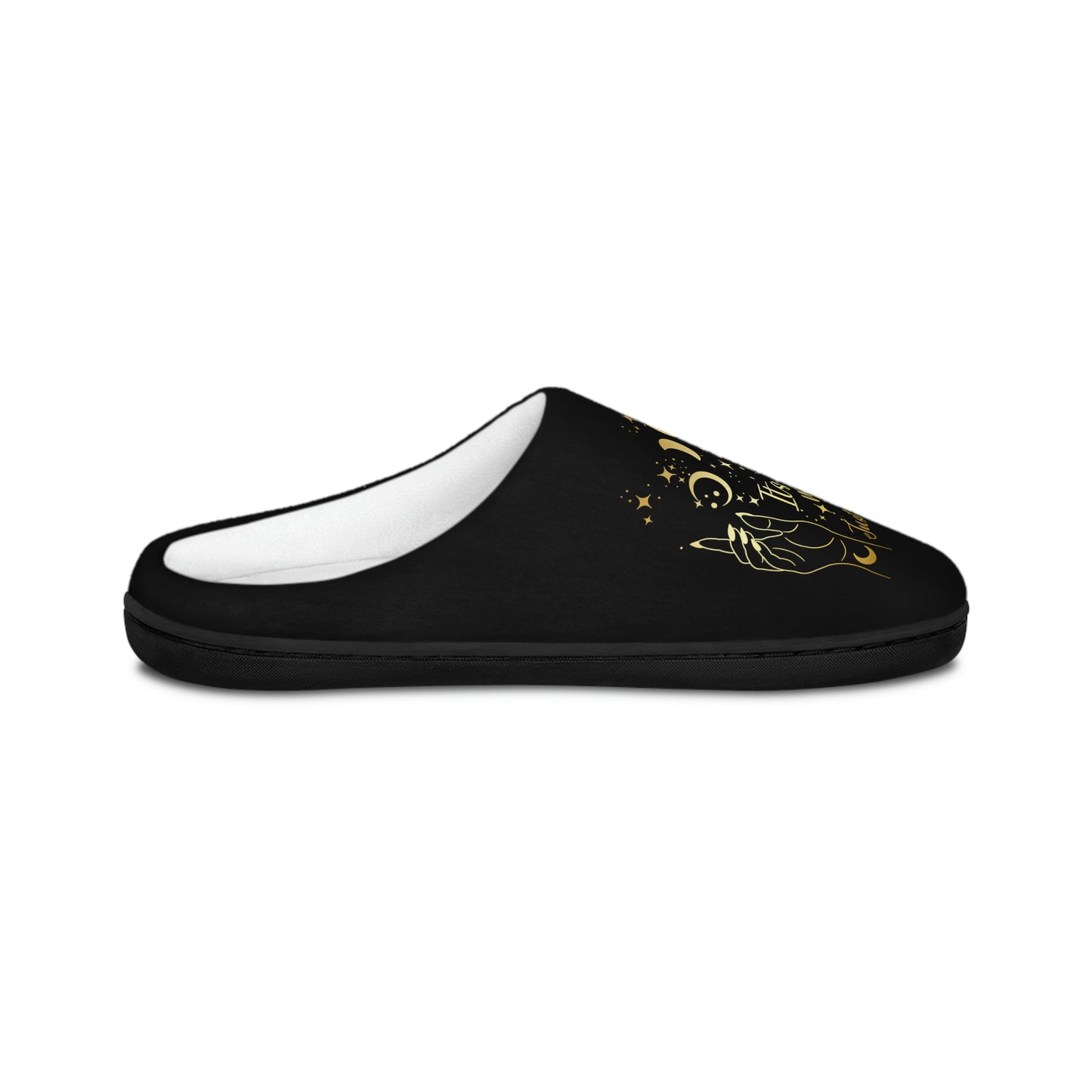 More Than A Phase Black Women's Indoor Slippers