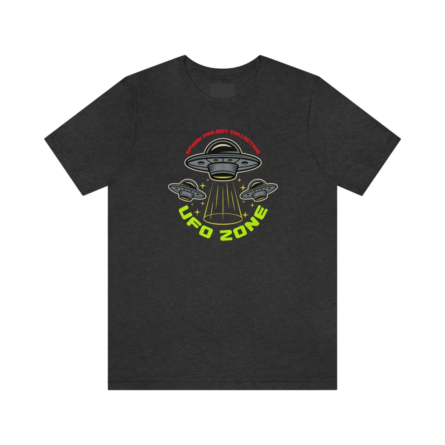 UFO Zone unisex jersey short sleeve tee