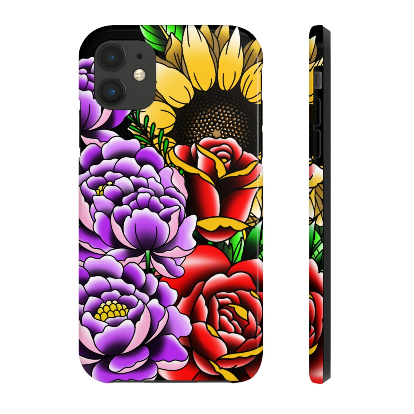 Flower Mix Up Tough Phone Cases, Case-Mate