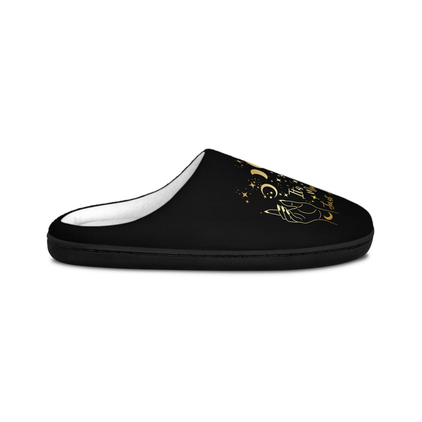 More Than A Phase Black Women's Indoor Slippers