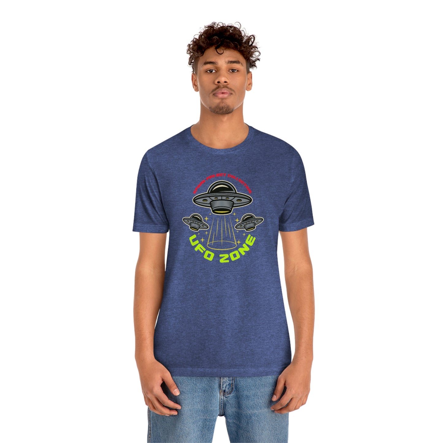 UFO Zone unisex jersey short sleeve tee