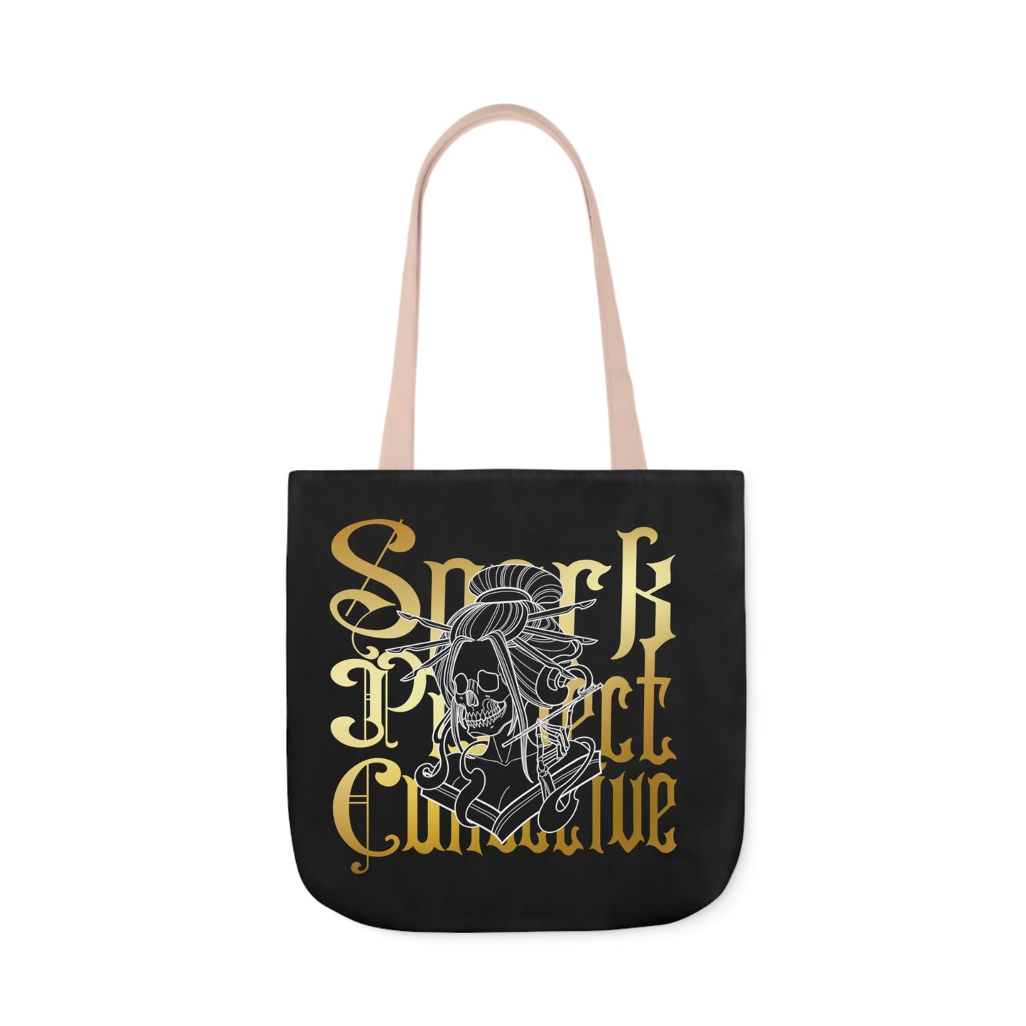 Japanese Spark AOP Polyester Canvas Tote Bag