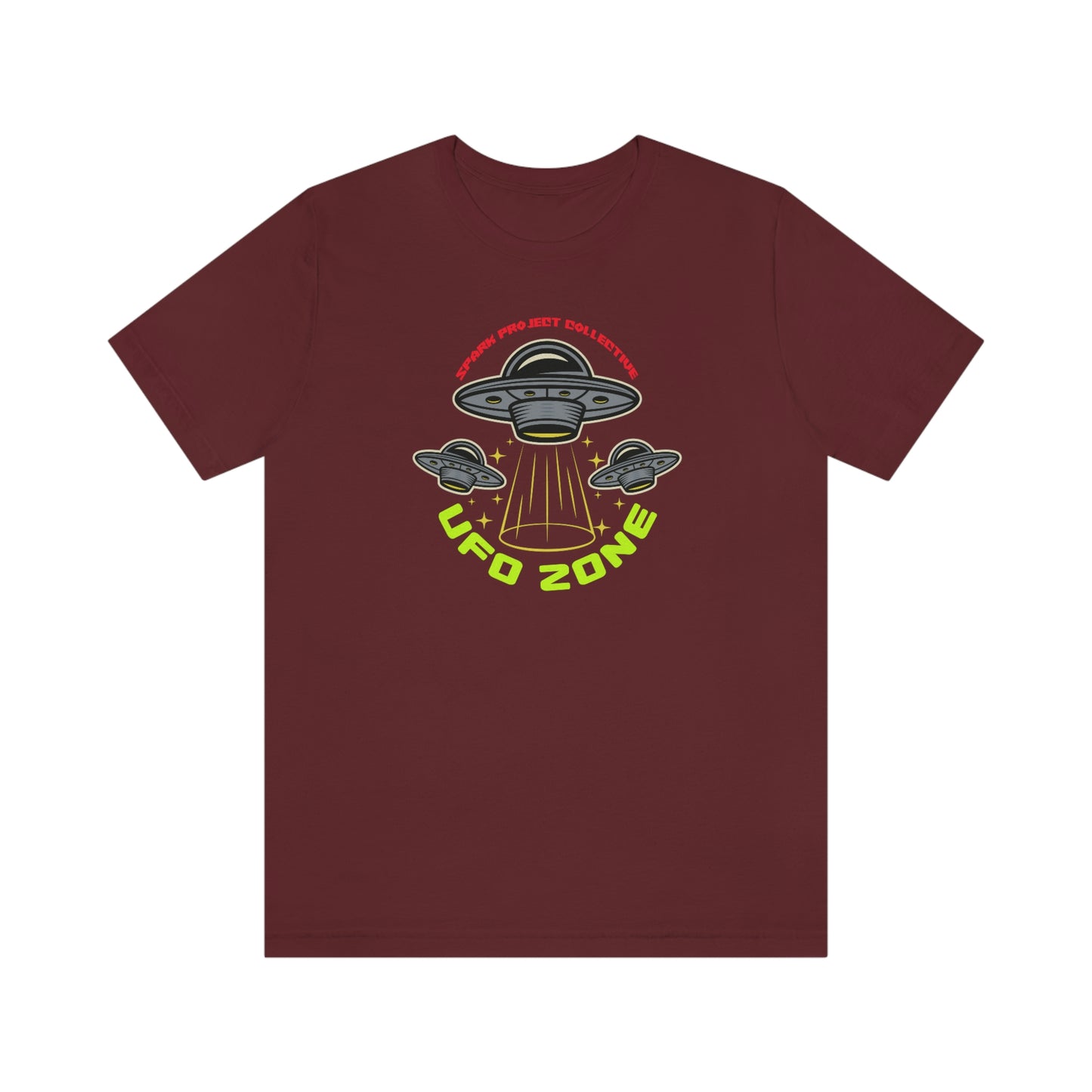 UFO Zone unisex jersey short sleeve tee