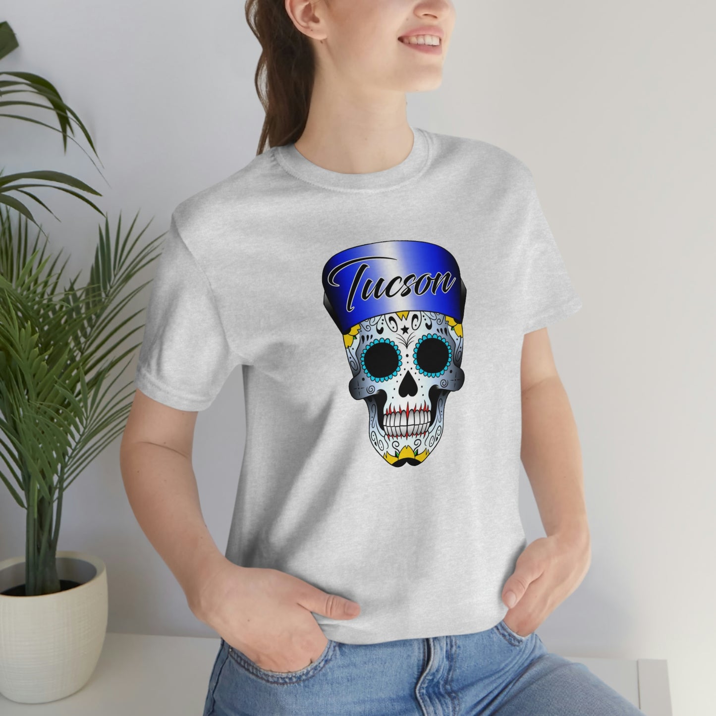 Tucson Skull Unisex Jersey Short Sleeve Tee