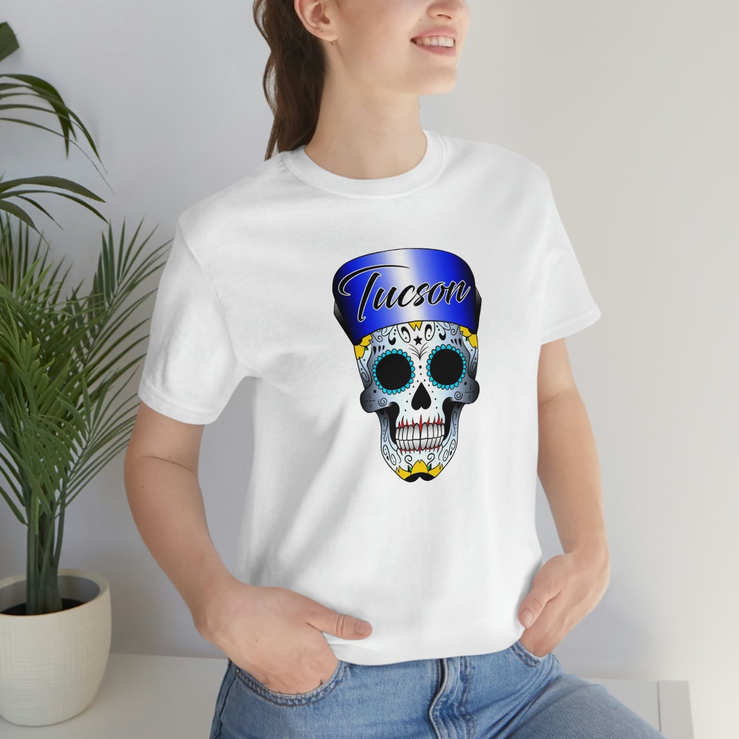 Tucson Skull Unisex Jersey Short Sleeve Tee