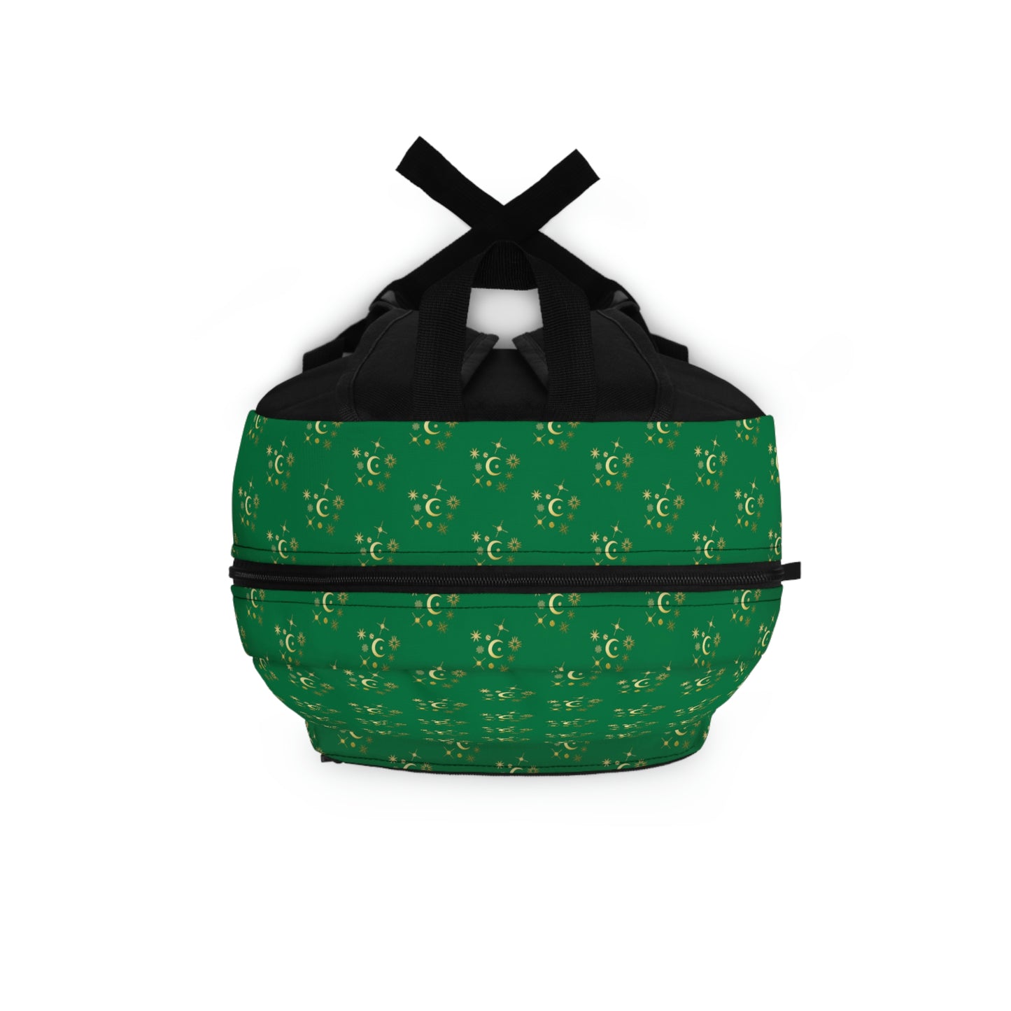 Dark Green Stars Backpack