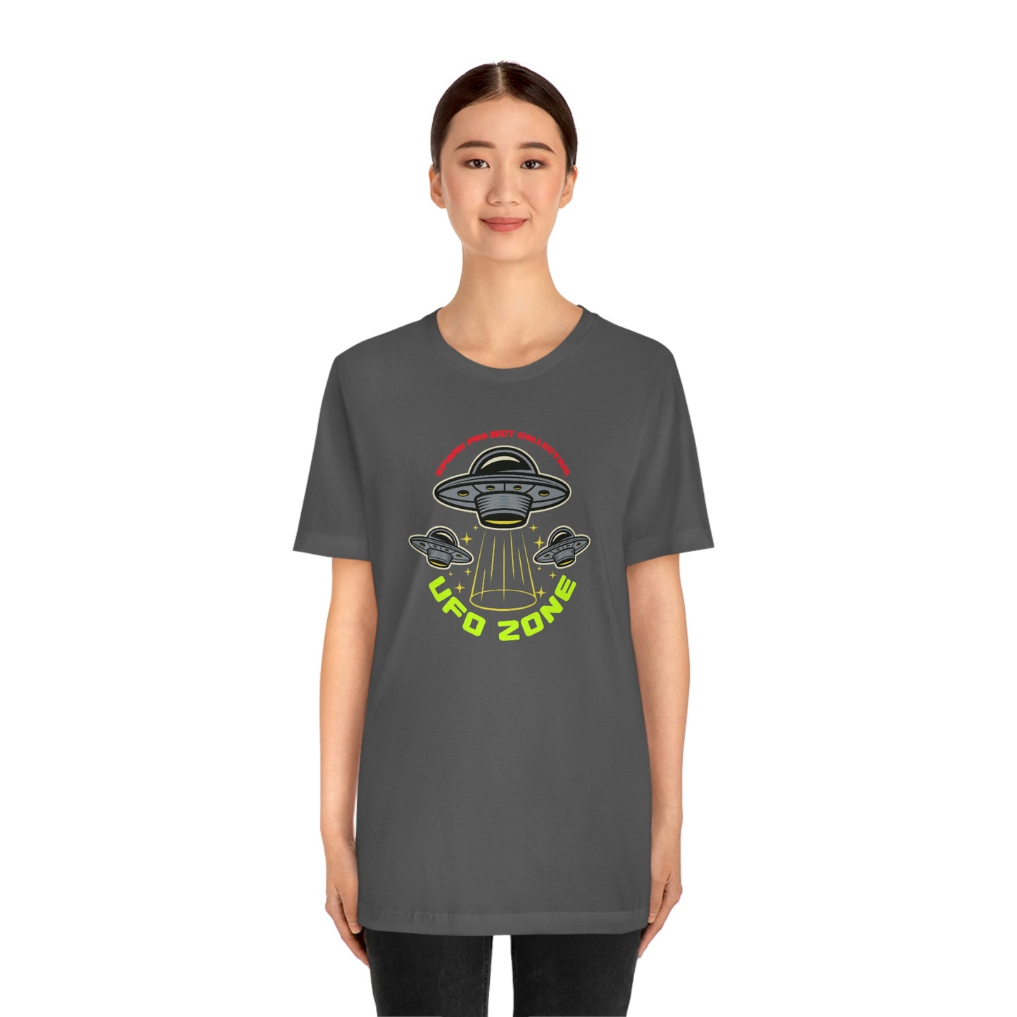 UFO Zone unisex jersey short sleeve tee