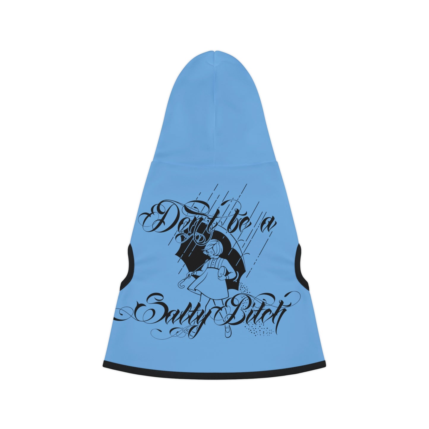 Don't Be Salty Blue Dog Hoodie