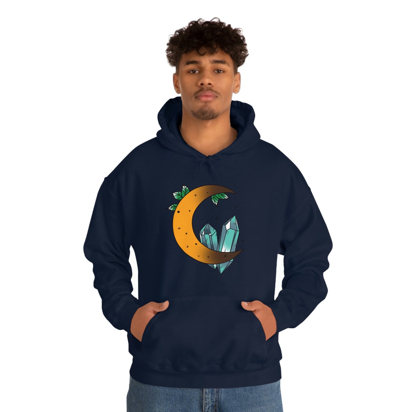 Blue Crystal Unisex Heavy Blend™ Hooded Sweatshirt