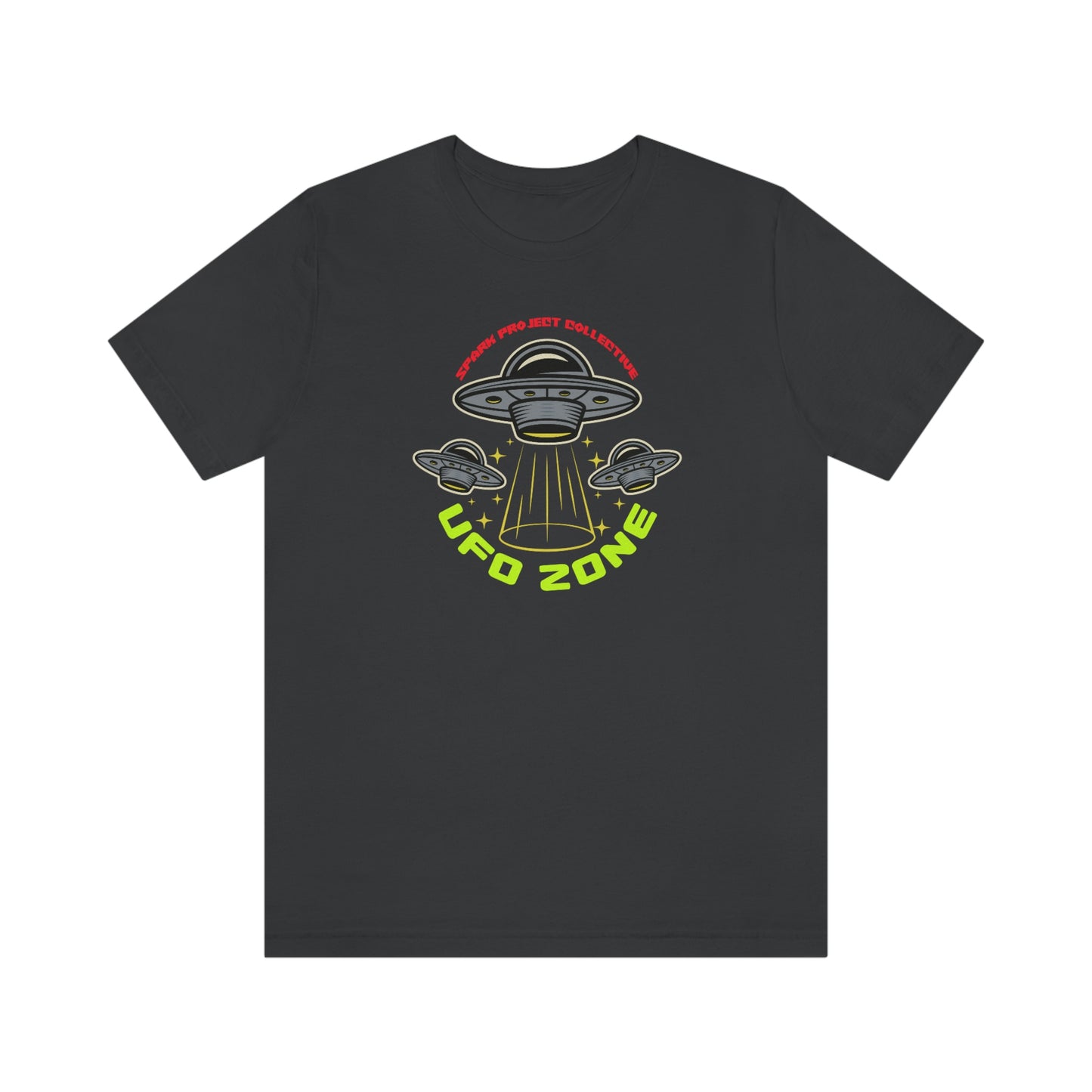 UFO Zone unisex jersey short sleeve tee