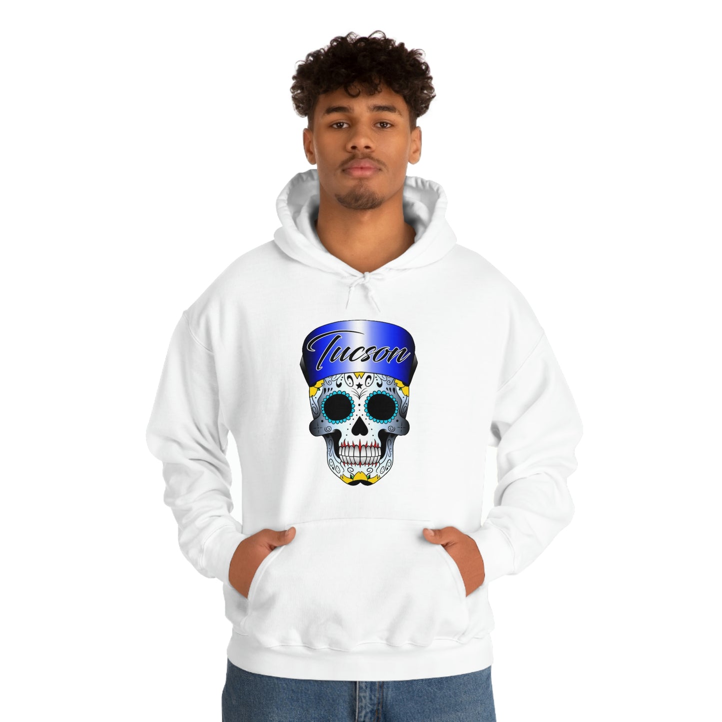 Tucson Skull Unisex Heavy Blend™ Hooded Sweatshirt