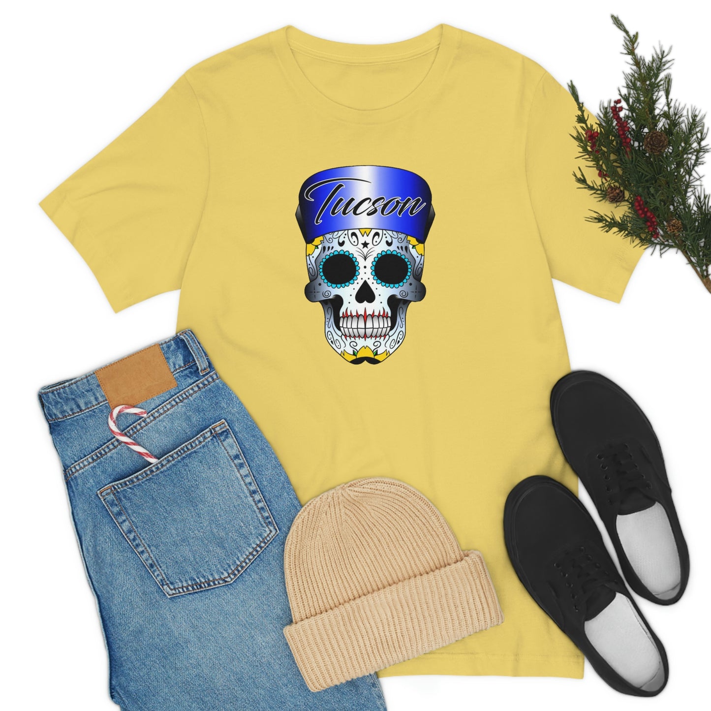 Tucson Skull Unisex Jersey Short Sleeve Tee