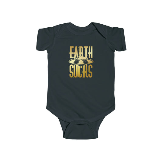 Earth Sucks Infant Fine Jersey Bodysuit