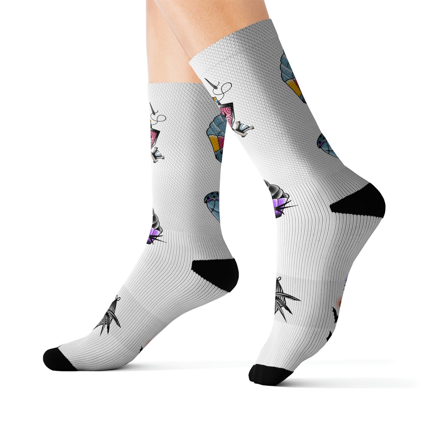 Nightmare Sublimation Socks