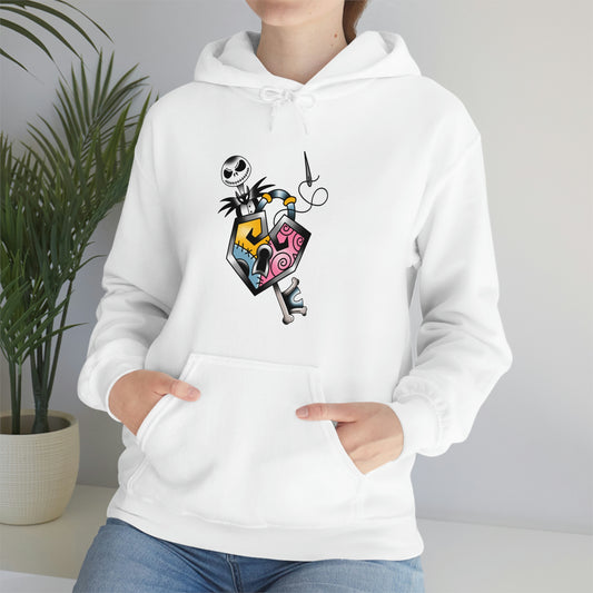 Jack and Sally Lock and Key Unisex Heavy Blend™ Hooded Sweatshirt