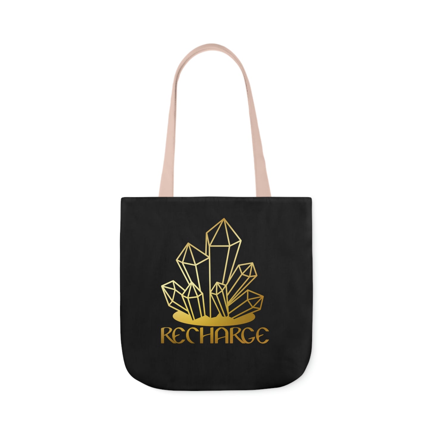 Recharge AOP Polyester Canvas Tote Bag