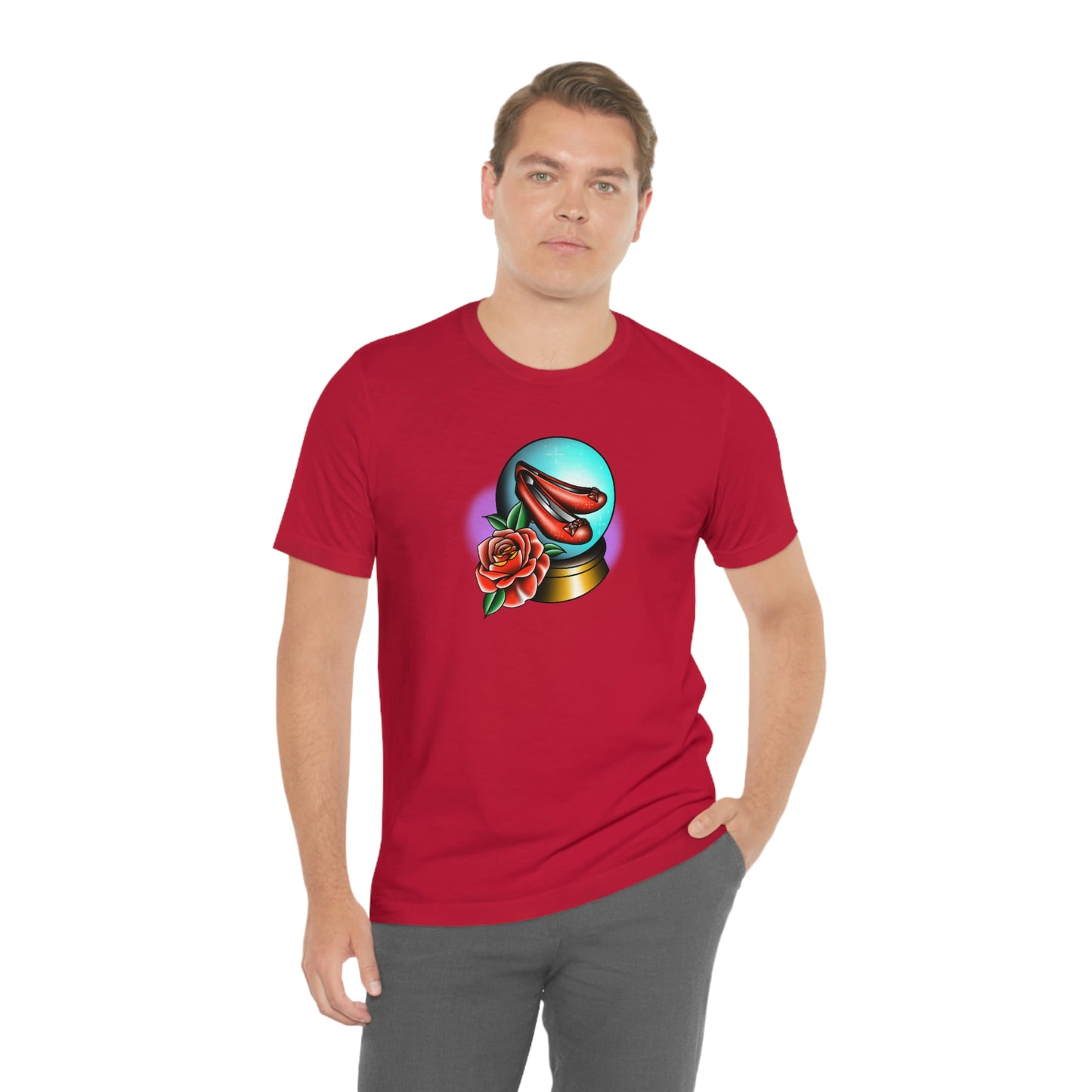 Ruby Slippers Unisex Jersey Short Sleeve Tee