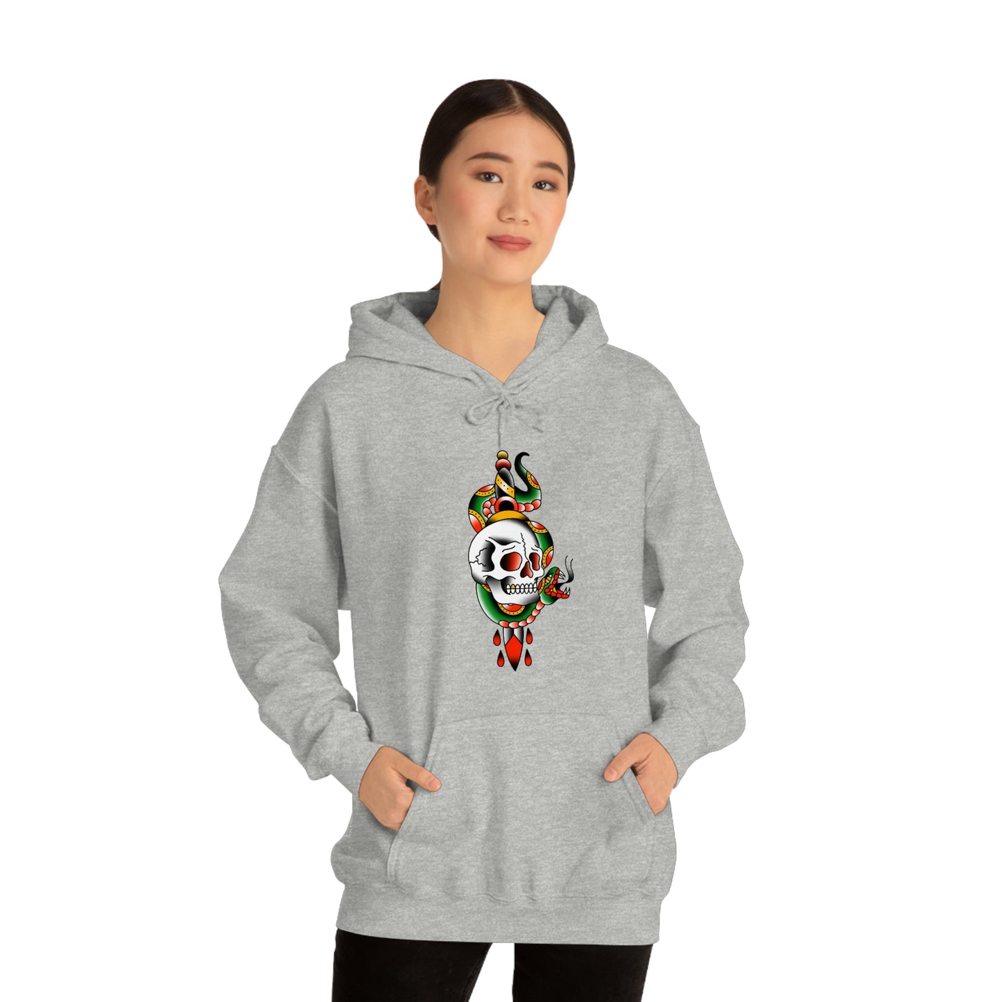 Snake and Dagger Unisex Heavy Blend™ Hooded Sweatshirt