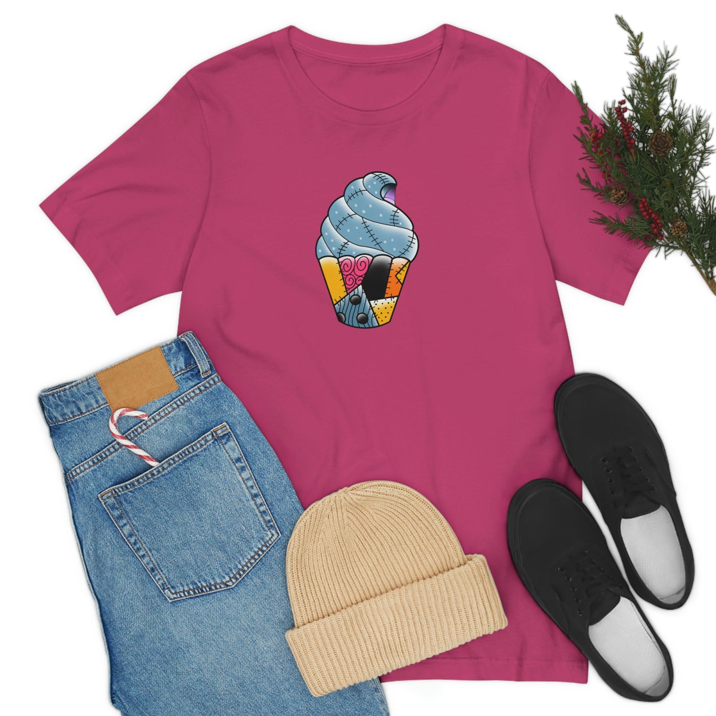 Sally Cupcake Unisex Jersey Short Sleeve Tee