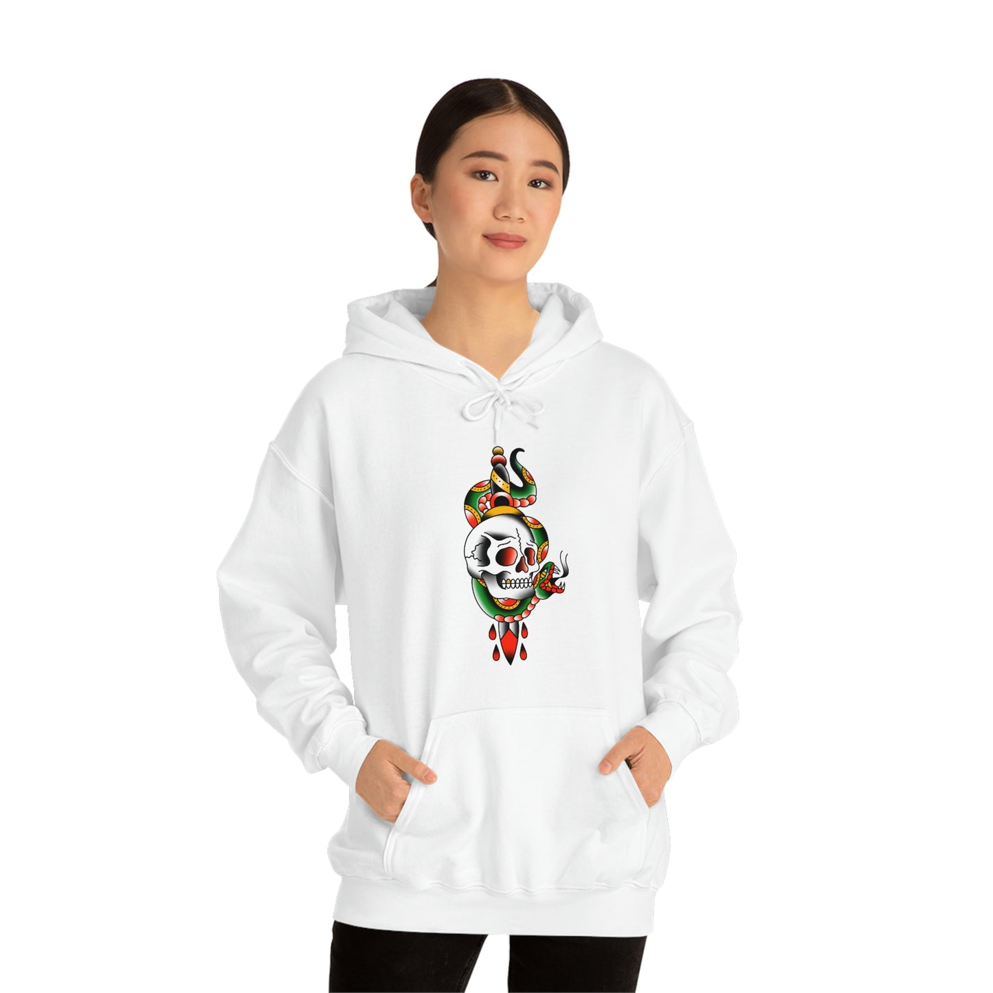 Snake and Dagger Unisex Heavy Blend™ Hooded Sweatshirt