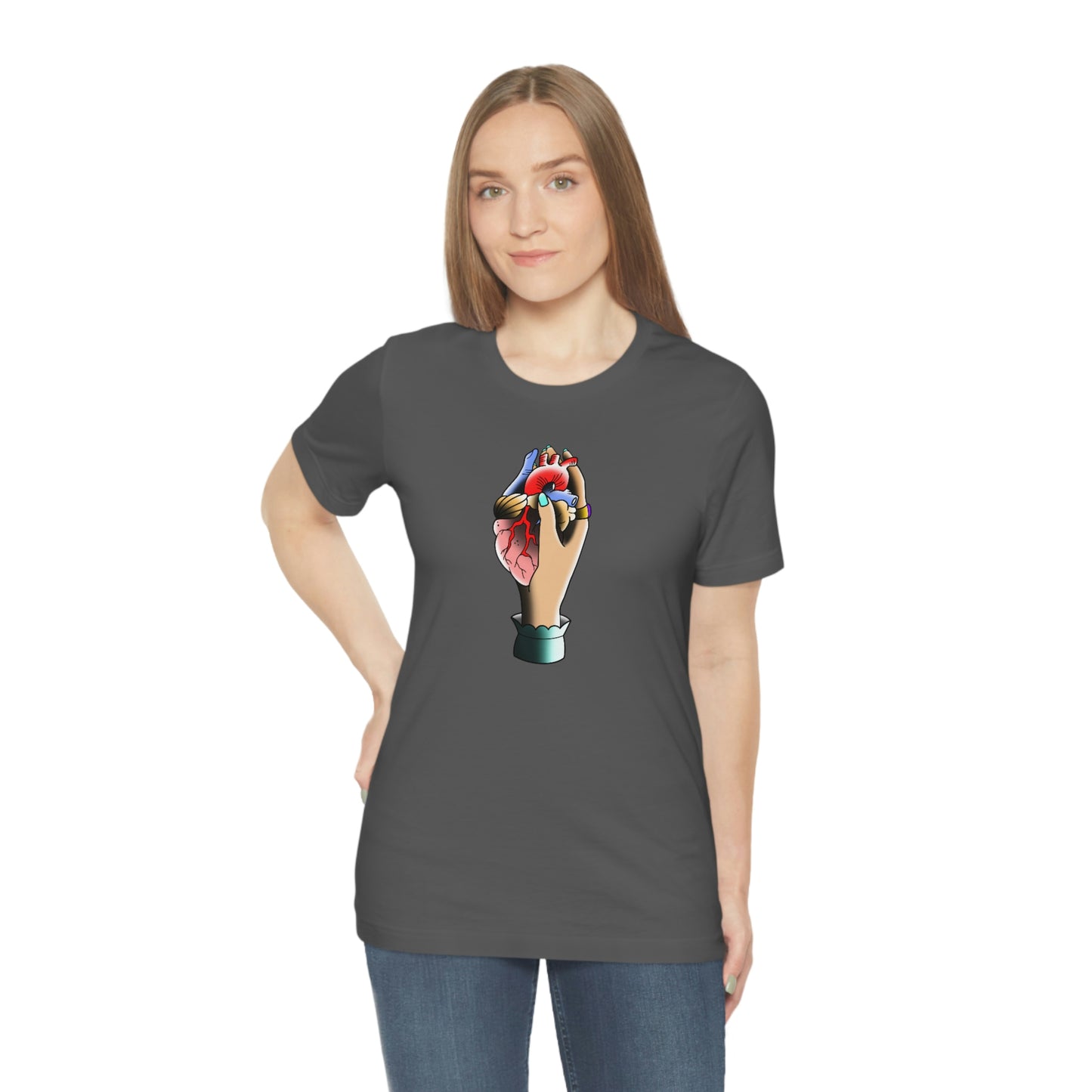 Rip My Heart Out Unisex Jersey Short Sleeve Tee