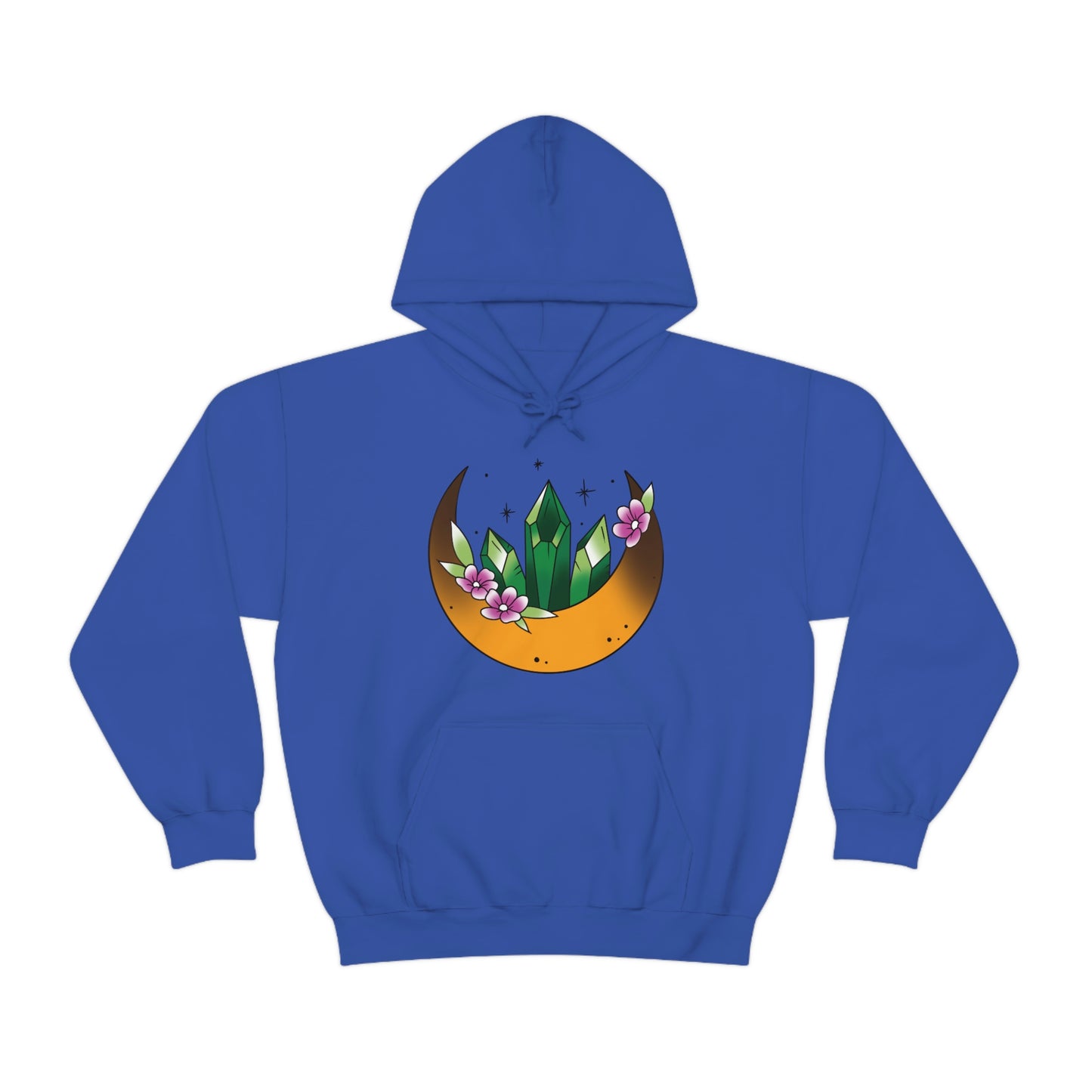 Green Crystal Unisex Heavy Blend™ Hooded Sweatshirt