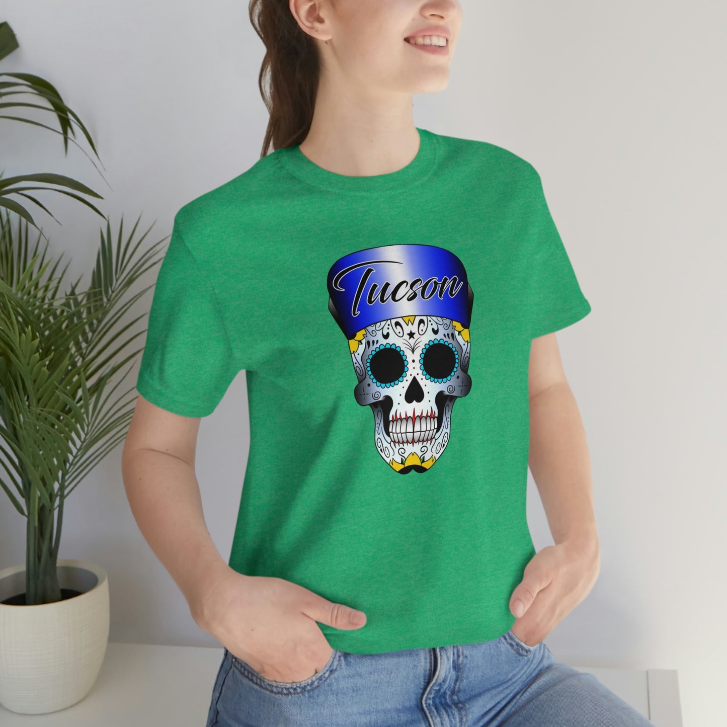 Tucson Skull Unisex Jersey Short Sleeve Tee