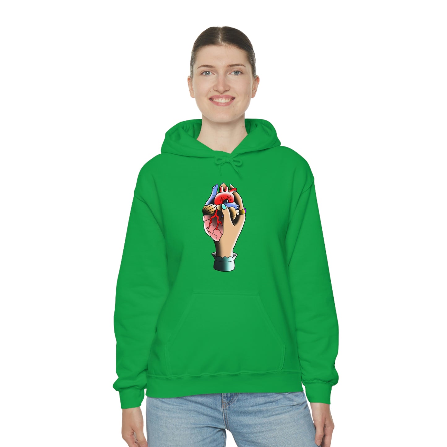 Rip My Heart Out Unisex Heavy Blend™ Hooded Sweatshirt