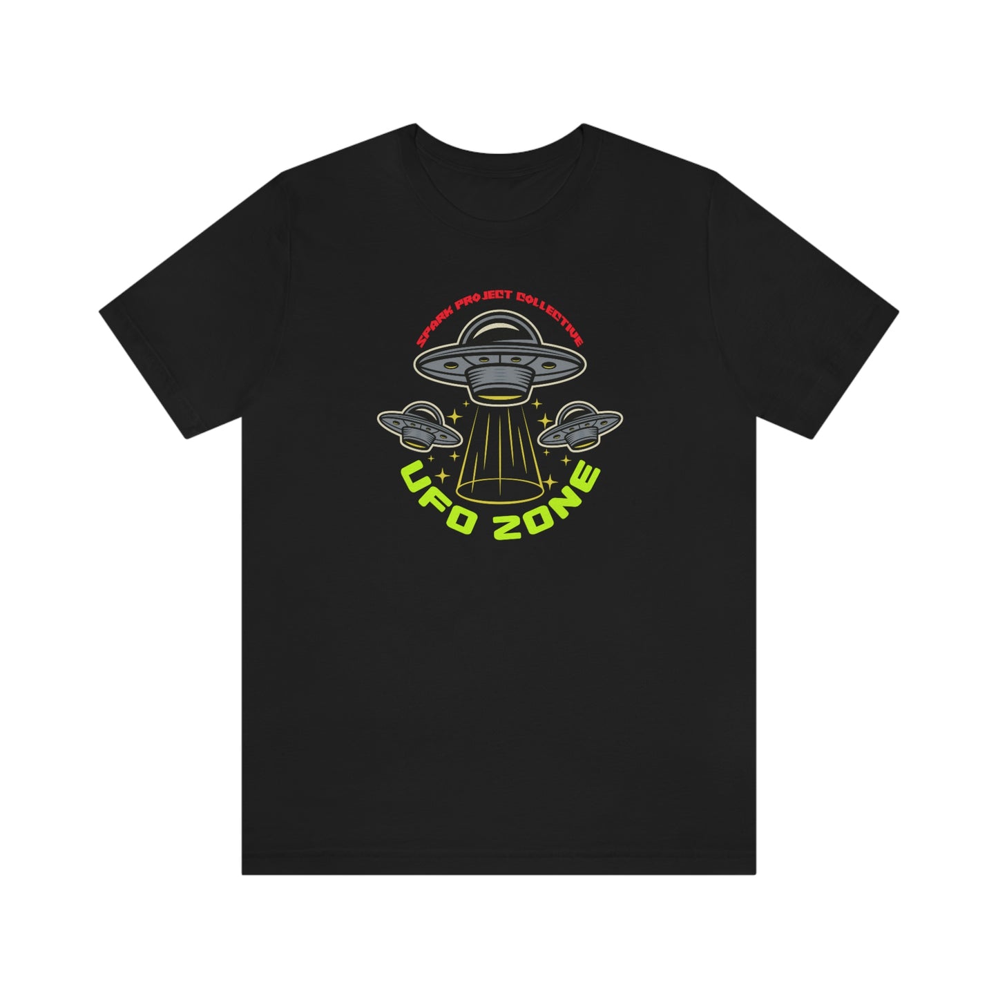 UFO Zone unisex jersey short sleeve tee