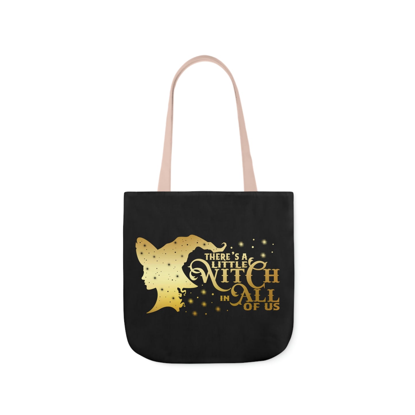 Witch in All of Us AOP Polyester Canvas Tote Bag