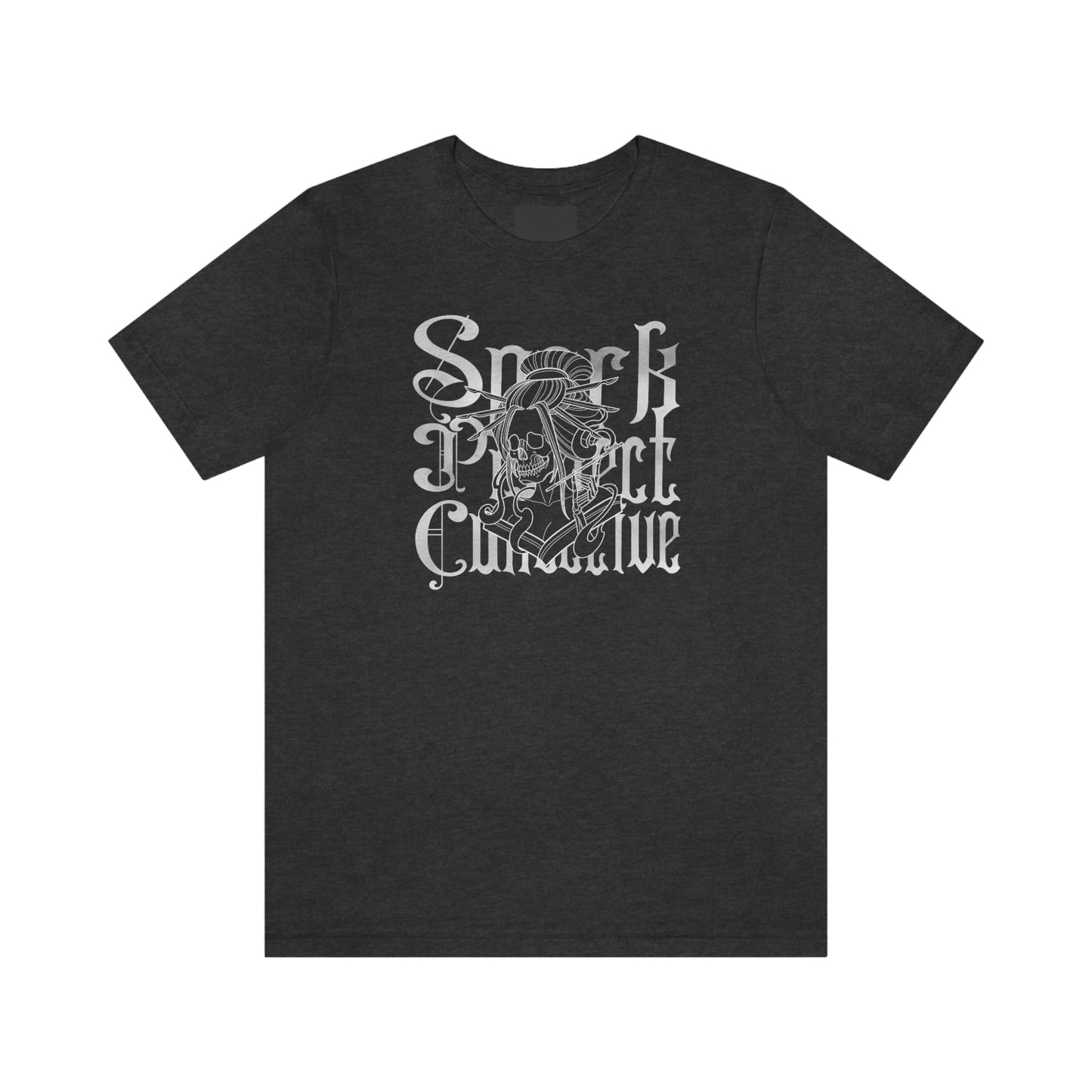 Japanese Spark White Font Unisex Jersey Short Sleeve Tee