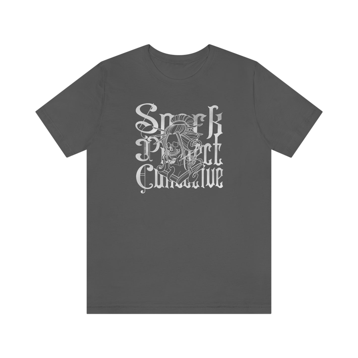 Japanese Spark White Font Unisex Jersey Short Sleeve Tee