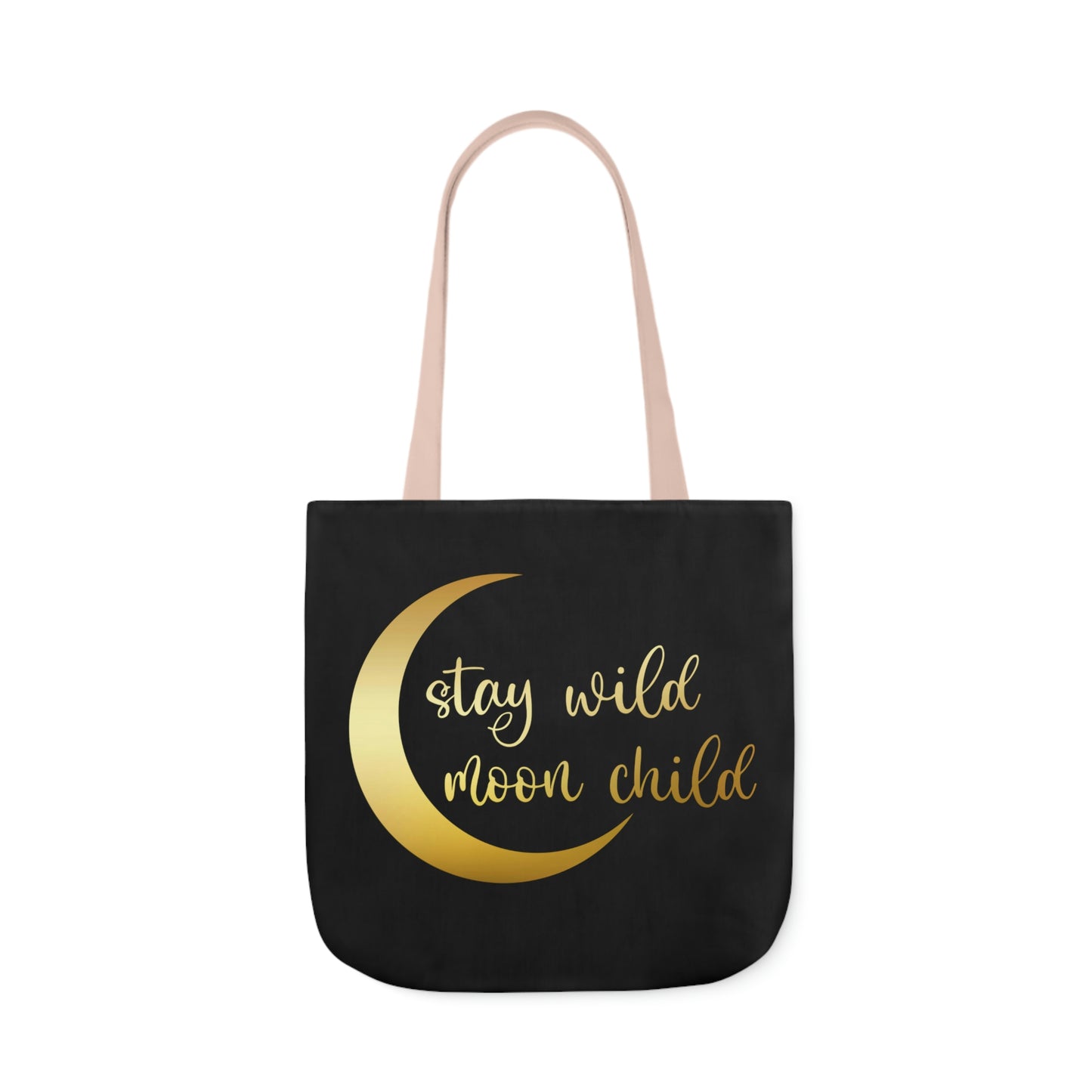 Stay Wild Moon Child AOP Polyester Canvas Tote Bag